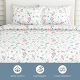 Exotic Wings, 100% Cotton King Bedsheet, 186 TC