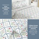 Classic Trells, 100% Cotton King Size Bedsheet, 186 TC