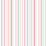 Magical Stripes 100% Cotton King Size Bedsheet, 186 TC, Pink and Green