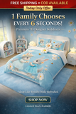 Heavy 7D Digital Glace Cotton Super King Size Printed Flat Double Bedsheet, 110 X 110 Inch and 2 Pillow Cover